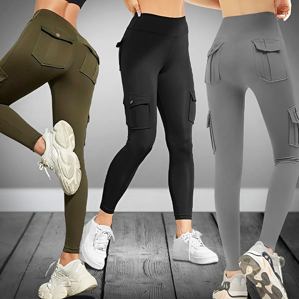 Kargo legingi ar kabatām | CARGOFIT
