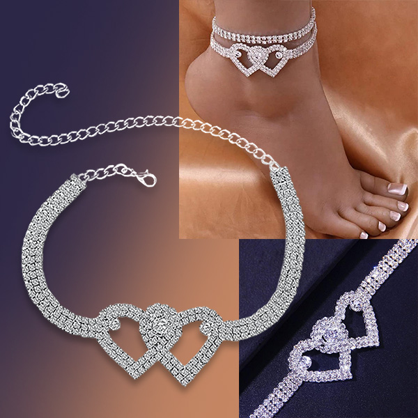 Sieviešu potītes ķēdīte | DIAMONDS