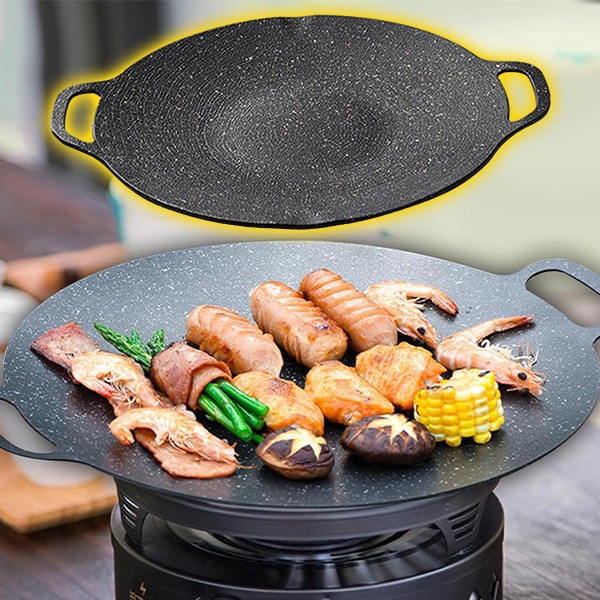 Nepiedegoša apaļa panna - 32 cm, visiem siltuma avotiem, 300°C | KOREPAN