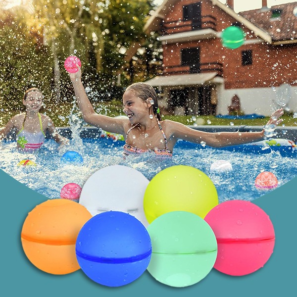 Vairākkārt lietojami pašblīvējoši ūdens bumbu baloni (4 gabali) | SPLASHERS