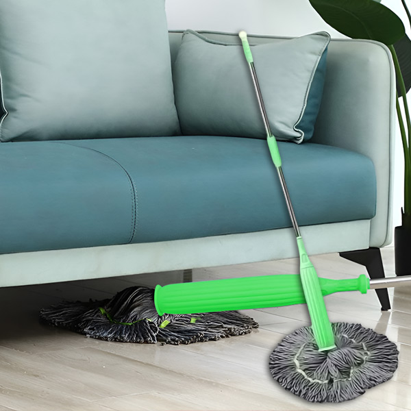 360° rotējošs apaļš tīrīšanas mops | MOPRION