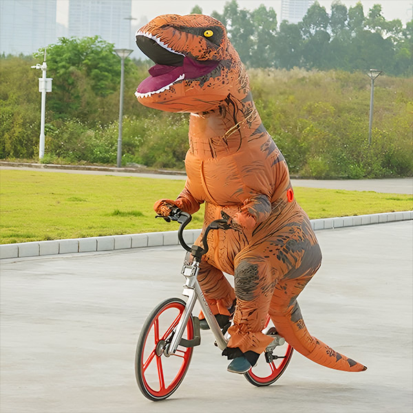 Dinozauru piepūšamais kostīms | TREXCOS
