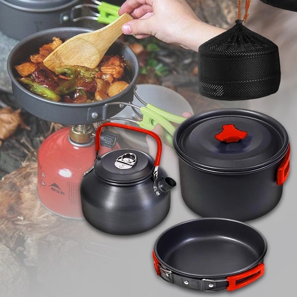 Kompakts un izturīgs 12-daļīgs virtuves piederumu komplekts | COOKLAPSO