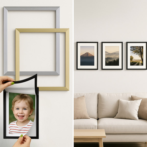 Magnētiskais foto rāmis - 5 gabalu komplekts | FRAMEMAG