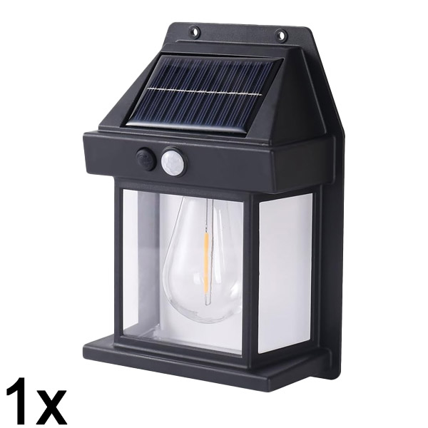 1x Saules āra lampa – nav nepieciešama elektroinstalācija | FLUXLAMP