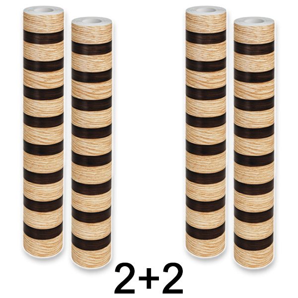 2x Pašlīmējošs koka efekta sienas panelis | LINEWALL 1+1 BEZ MAKSAS