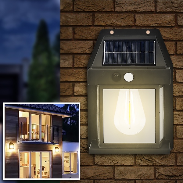 Saules āra lampa - nav nepieciešama elektroinstalācija | FLUXLAMP