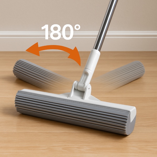 180° pašattīrošs rotējošs mops | MOPTAN