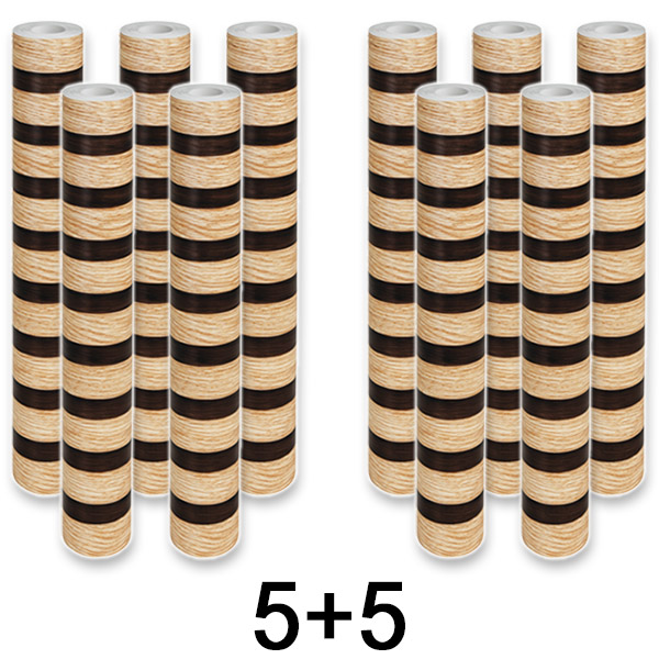5x Pašlīmējošs koka efekta sienas panelis | LINEWALL 1+1 BEZ MAKSAS