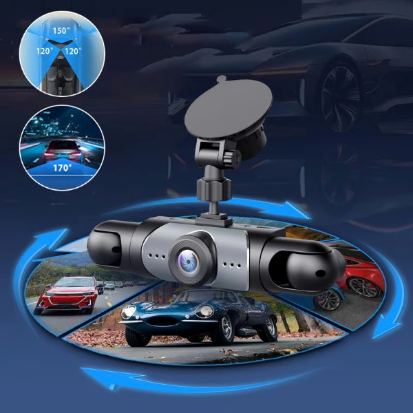 Priekšējā un aizmugurējā auto kamera | CAMERIK