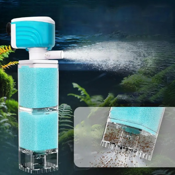 Iegremdējamais akvārija filtra sūknis | AQUFRESH