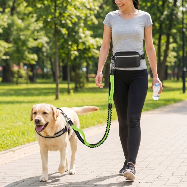 Pārtrauciet vilkt, saglabājiet kontroli - brīvroku suņu pavada / DOGZIP