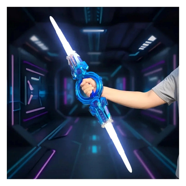 360° rotējošs LED zobens - Uzlādējams ar USB-C, vecums 3+ | SPINSWORD