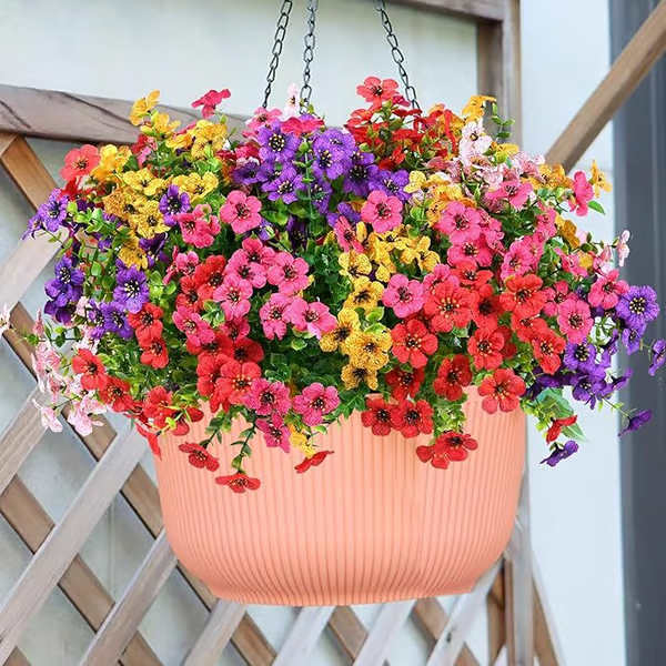 Mūžīgi ziedoša zaļuma kompozīcija (6 gab./komplekts) | ARTIFLOWERS