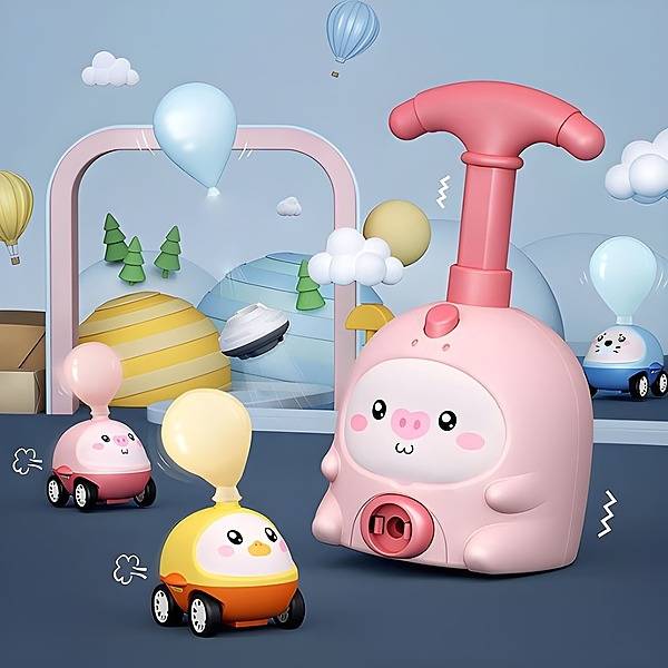 Ar gaisa balonu darbināma sacīkšu rotaļlieta | LOONYCAR