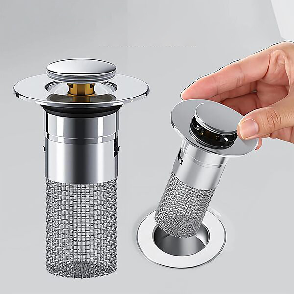 Pret aizsērēšanu aizsargājošs izlietnes filtrs | DRAINOX